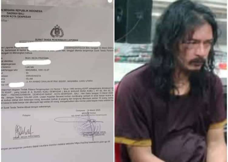 Pria yang Dikeroyok Usai Buang Sampah akhirnya melapor ke polisi