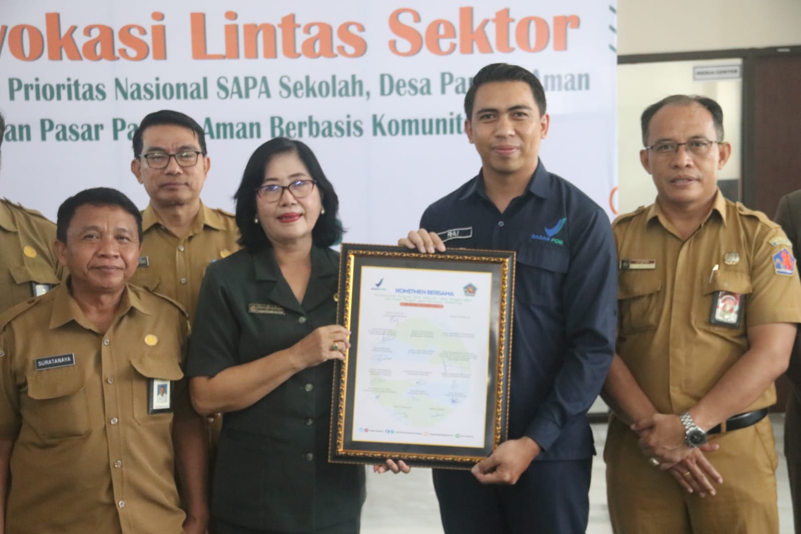 Pemerintah Kabupaten Buleleng bersama Badan Pengawas Obat dan Makanan (BPOM) menggelar Advokasi Komitmen Lintas Sektor Keamanan Pangan dan Gerakan Masyarakat Hidup Sehat Sadar Pangan Aman (Germas SAPA