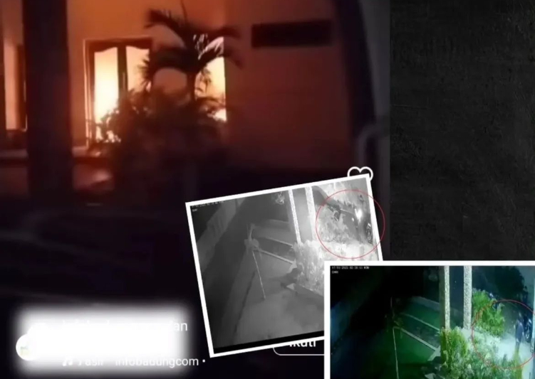 Polisi Buru Pelaku Pembakaran Villa di Ungasan Kuta Selatan