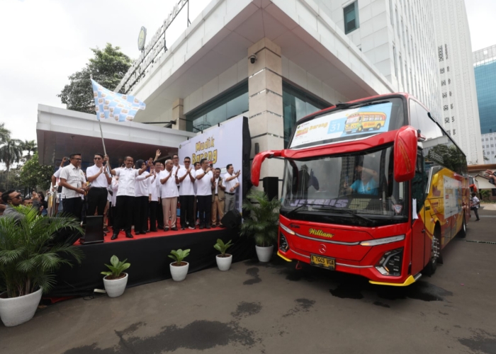 Program Mudik Bersama, Grup MIND ID Berangkatkan 2.173 Pemudik