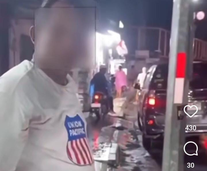 Beredar sebuah video cekcok yang melibatkan dua orang pria di jalanan Bali