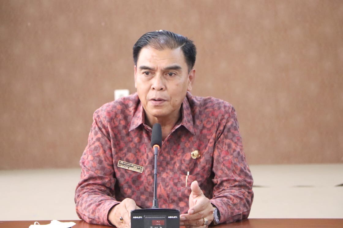 I Made Widiana, Kadis Koperasi, UKM, dan Perdagangan Badung yang akan pensiun.