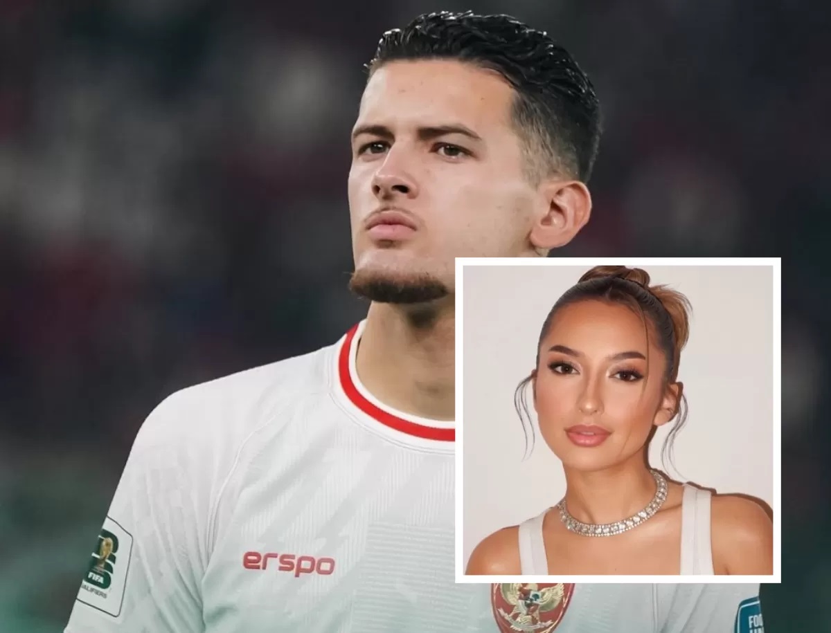 Bek Timnas Indonesia, Justin Hubner, diisukan sedang dekat dengan Jennifer Coppen. (Instagram)