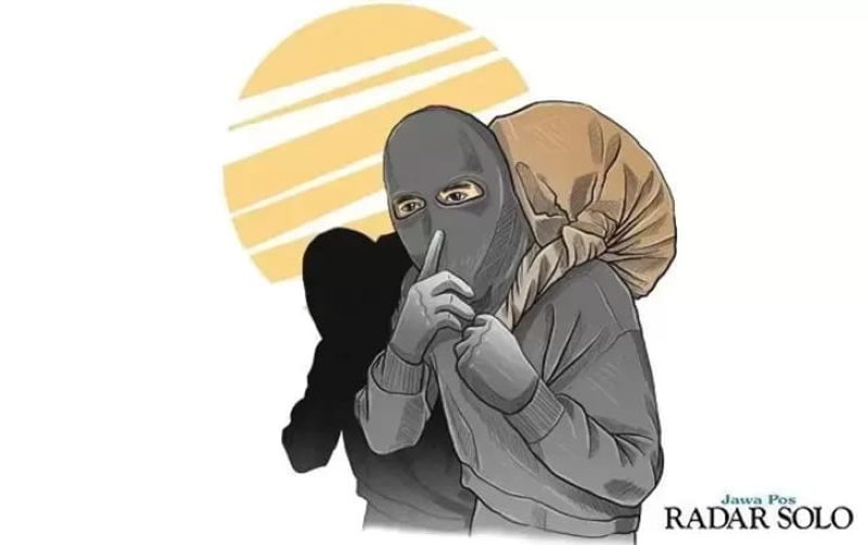 Ilustrasi pencurian