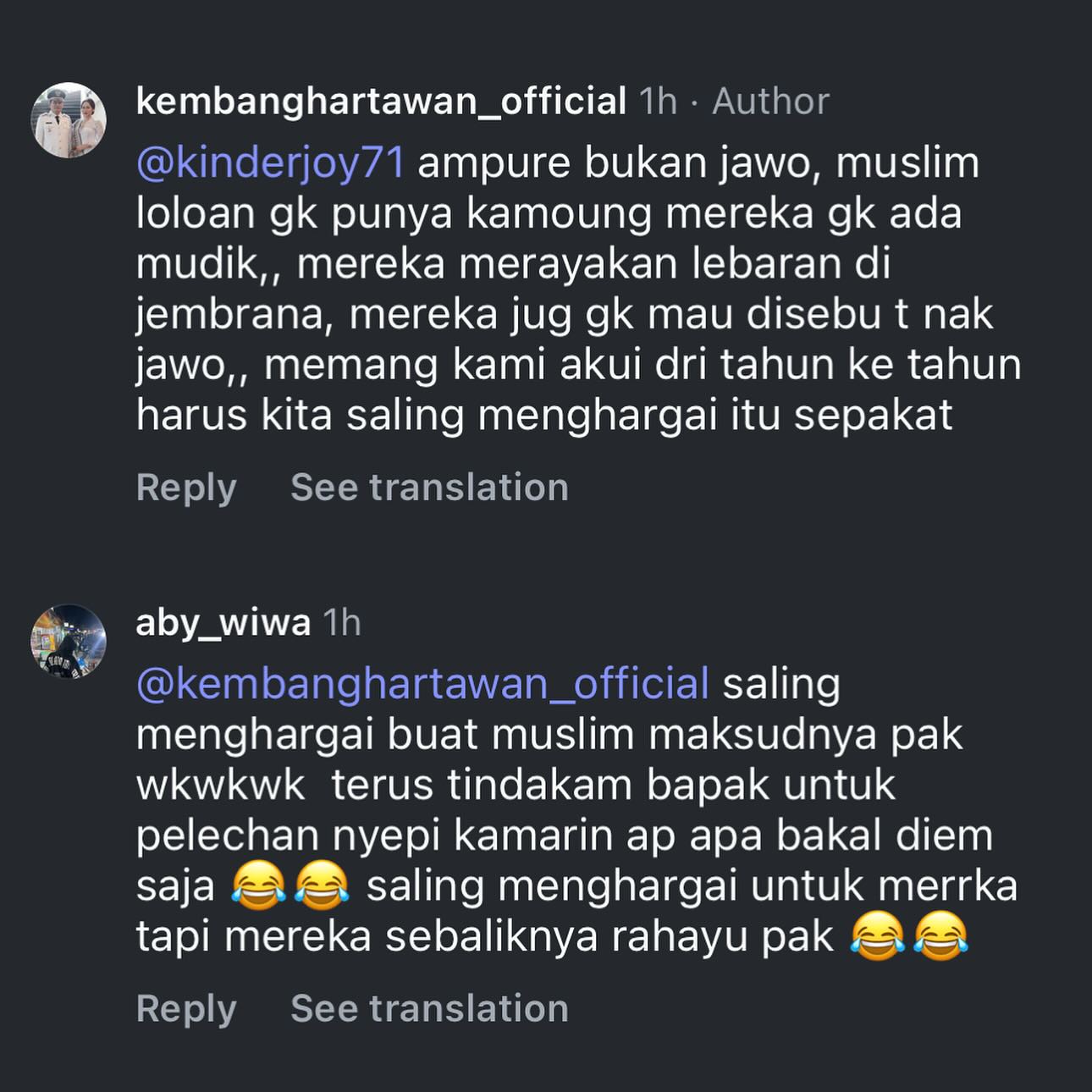 Komentar Bupati Jembrana I Made Kembang Hartawan yang kemudian memicu pro dan kontra