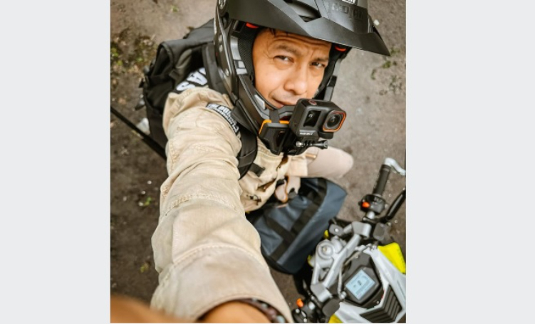 Ariel NOAH Mudik Lebaran 2025 Naik Motor Sendirian