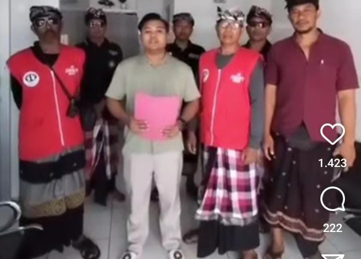 Pria perekam dan penyebar video suasana Nyepi di jalan Imam Bonjol minta maaf