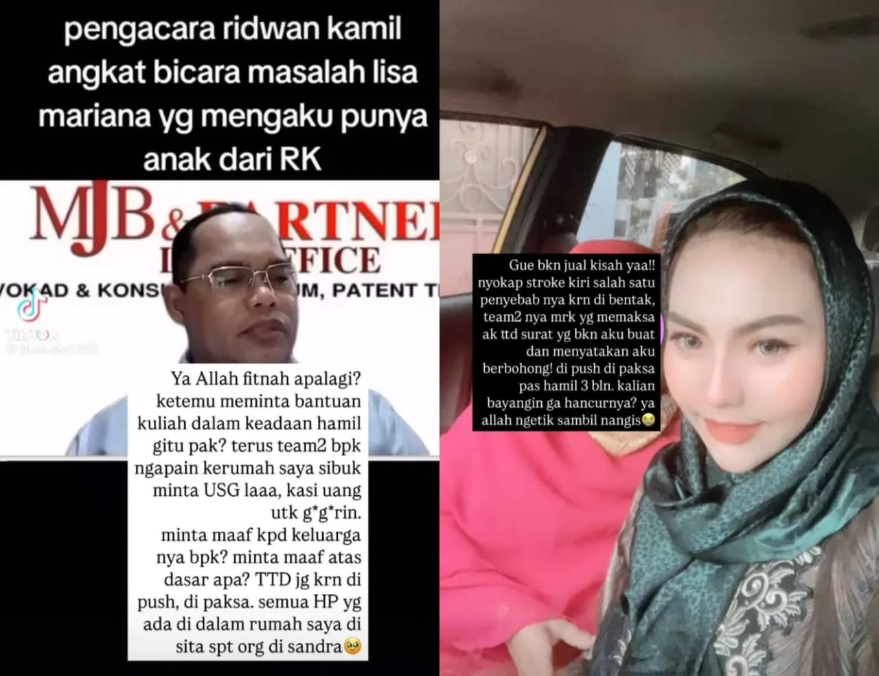 Lisa Mariana tanggapi pernyataan pengacara Ridwan Kamil. (Instagram/Lisa Mariana)