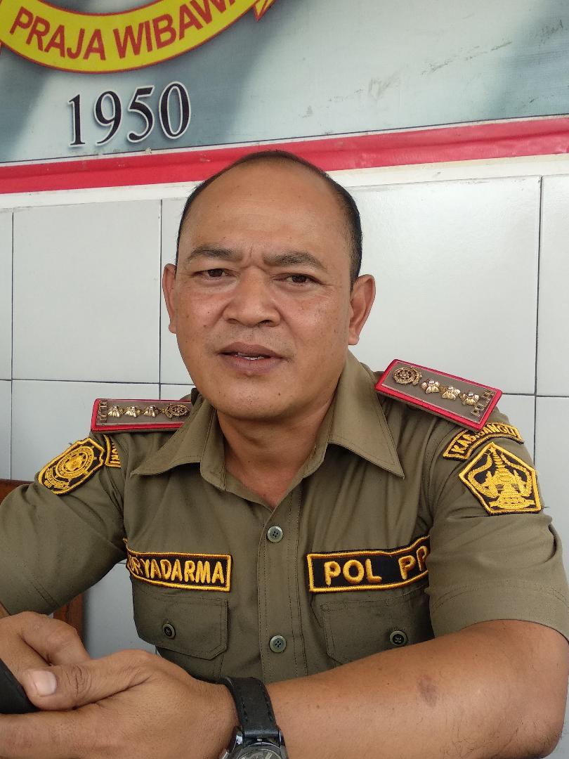 Kasat Pol PP Kabupaten Bangli Dewa Agung Putra Suryadarma masuk tiga besar calon Sekda Bangli.