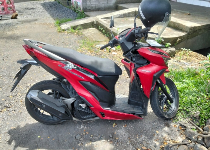 LAKA : Sepeda motor korban laka lantas.