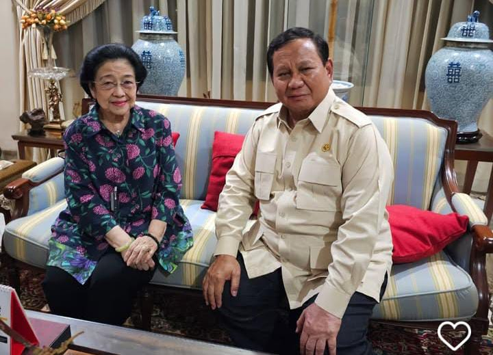 Pertemuan Presiden Prabowo dan Megawati Soekarnoputri