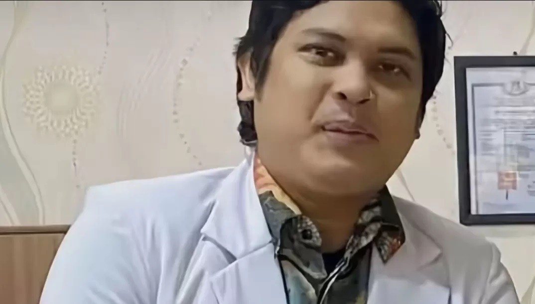 Dokter kandungan dr. Iril Syafril. (Instagram @ahmadsahroni88).