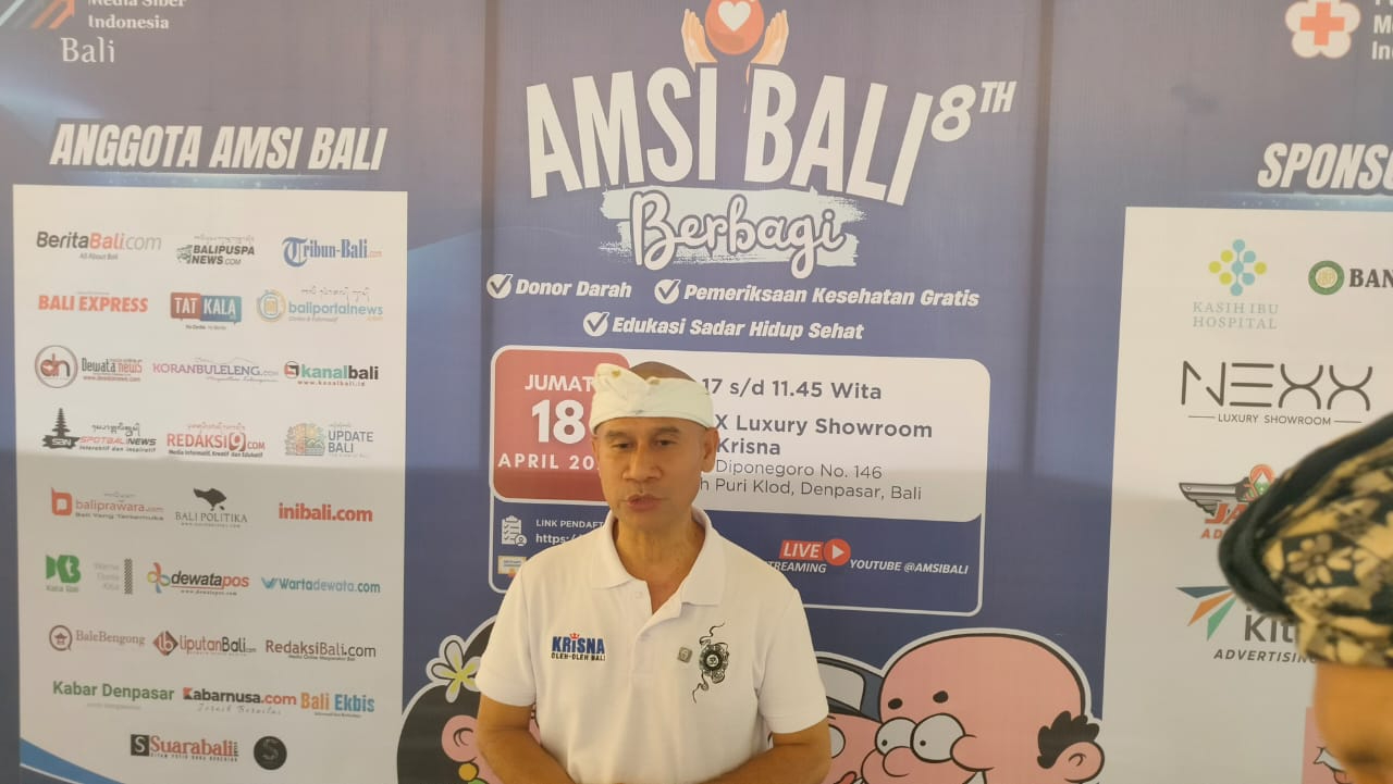 Founder Krisna Oleh-Oleh, Gusti Ngurah Anom atau yang akrab disapa Ajik Krisna