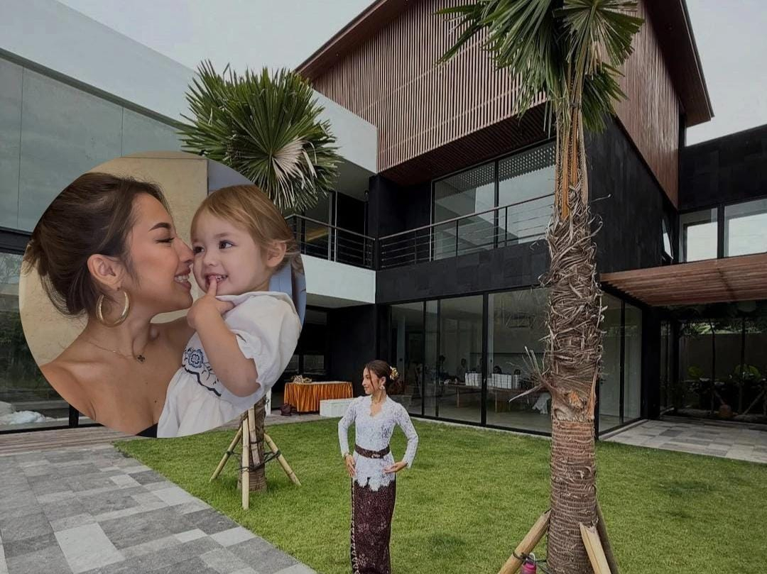 Jennifer Coppen menunjukkan rumah baru untuk sang putri