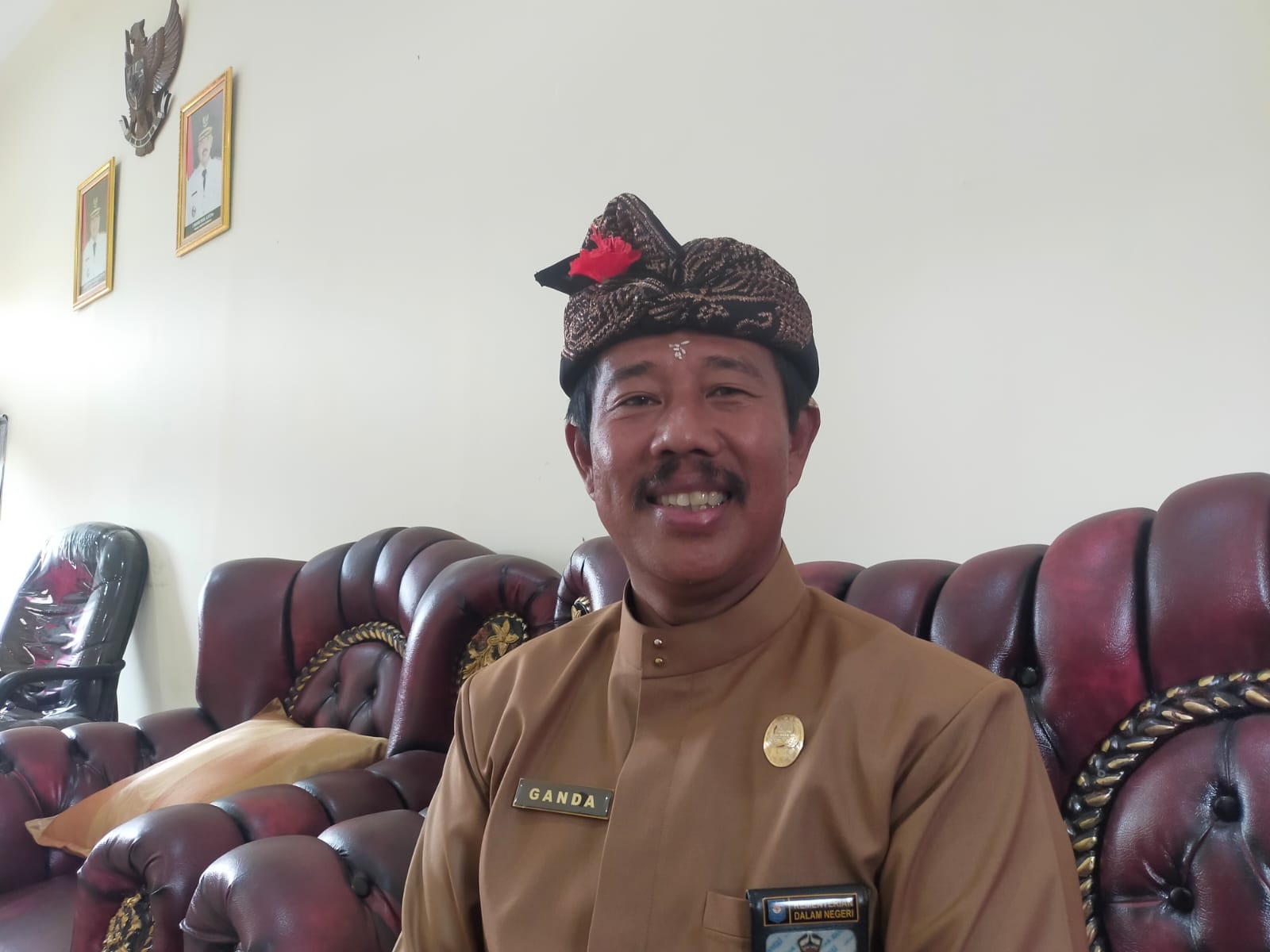 Kepala Dinas Lingkungan Hidup Kabupaten Bangli I Putu Ganda Wijaya bicara soal TPS3R.