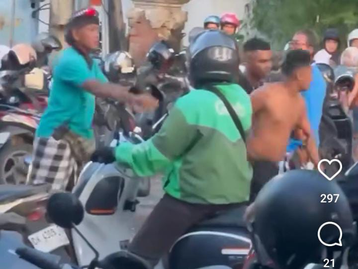 Oknum pendatang diusir pecalang dan warga usai diduga buat onar