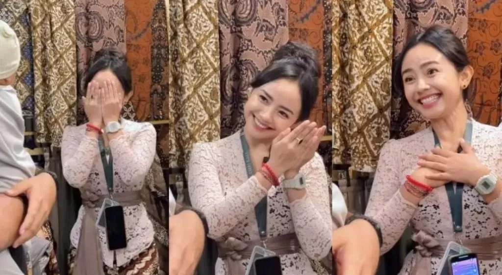 Ayu Puspa, selebgram asal Bali yang meramaikan tren KimSeonho Smile, banjir like di Instagram.