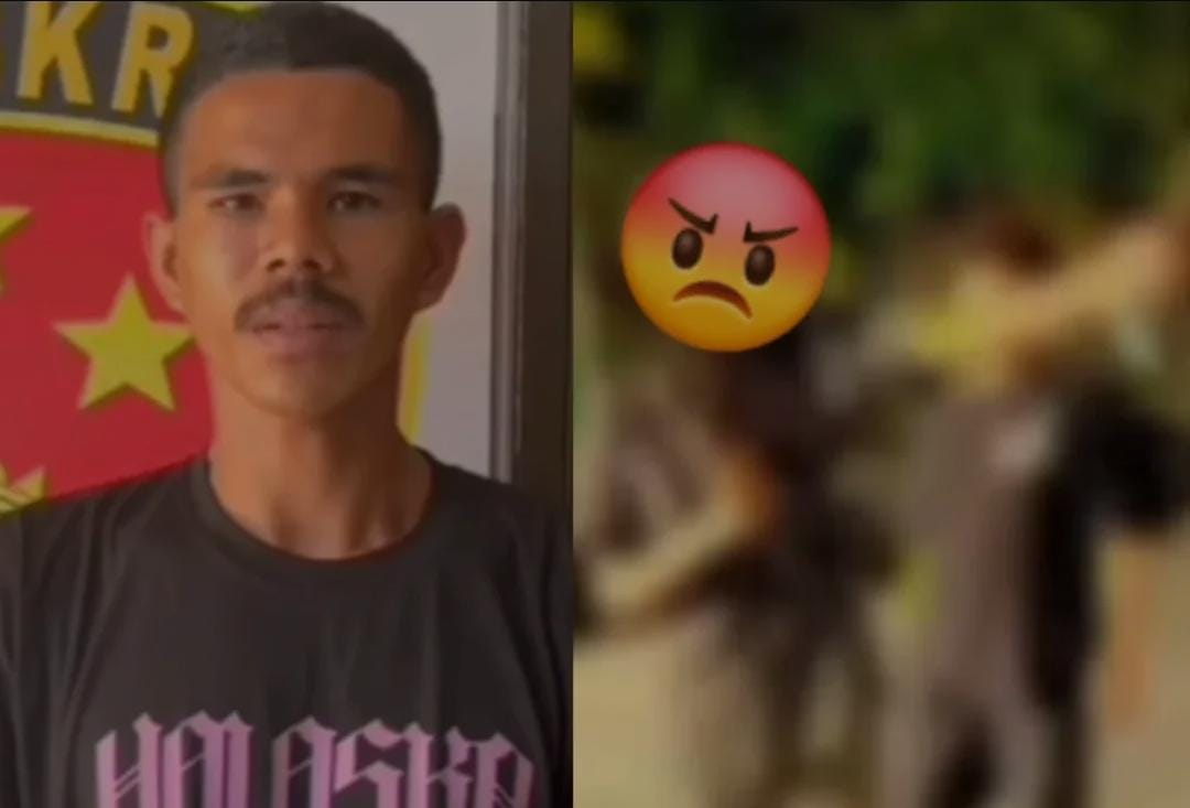Heboh di Lapangan Renon, Pria Nekat Lukai Diri dengan Golok