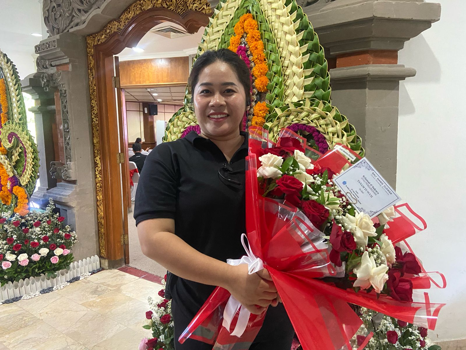 KOMUNITAS: Diana Putri atau Diana Prasta ketua komunitas Tanam Tuwuh