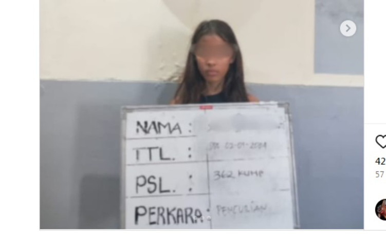 Wanita Muda Nekat Curi Lima iPhone di Tempat Kerjanya