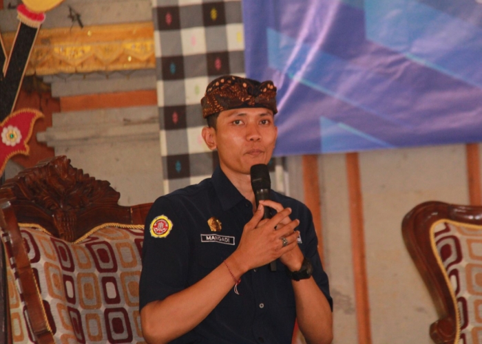 Ketua Karang Taruna Kabupaten Gianyar, I Komang Adi Sudarta, S.P.