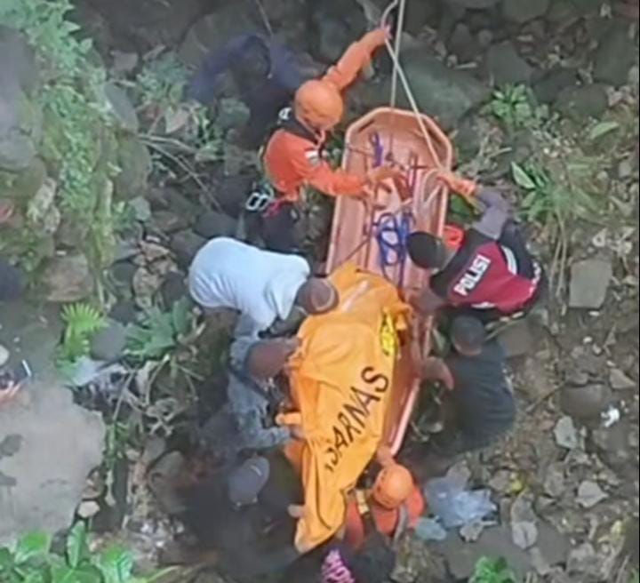 Dua Pengendara Motor diduga Tewas Terperosok ke Bawah Jembatan di Perbatasan Kutuh-Ungasan