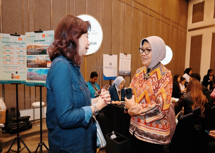 BNI Catat Kenaikan Transaksi Nasabah Premium di Private Event BNI - Emirates Travel Fair 2025
