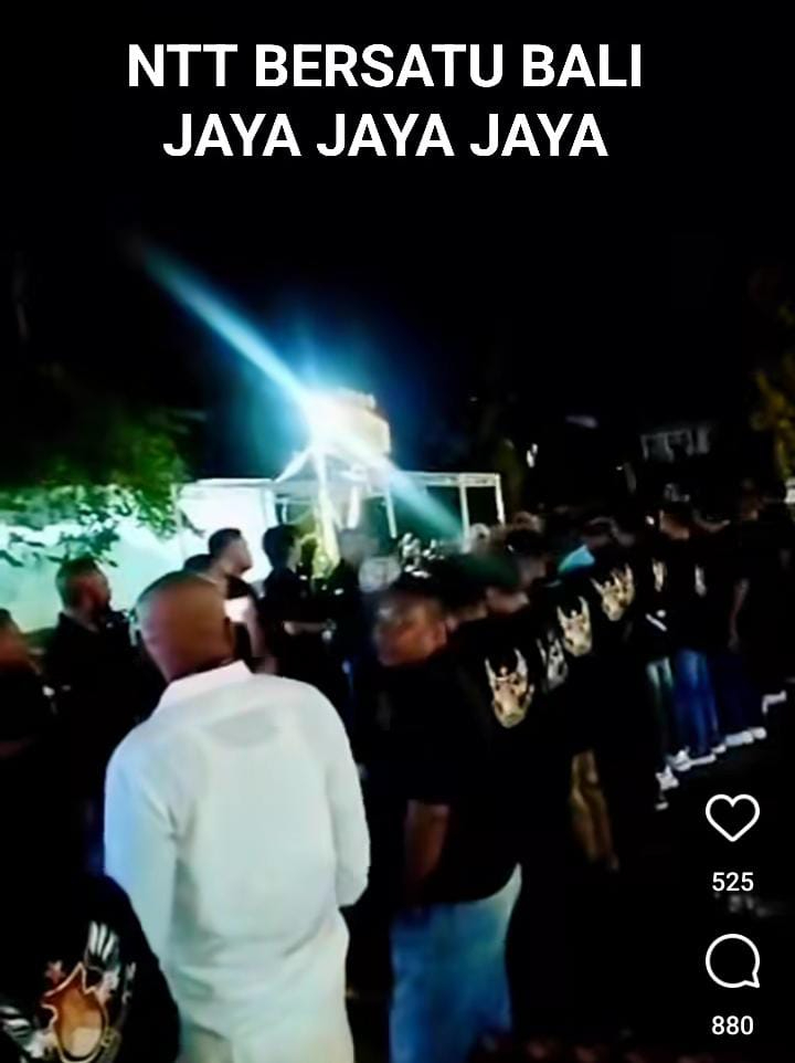Beredar video ormas NTT Bersatu Bali gegerkan media sosial