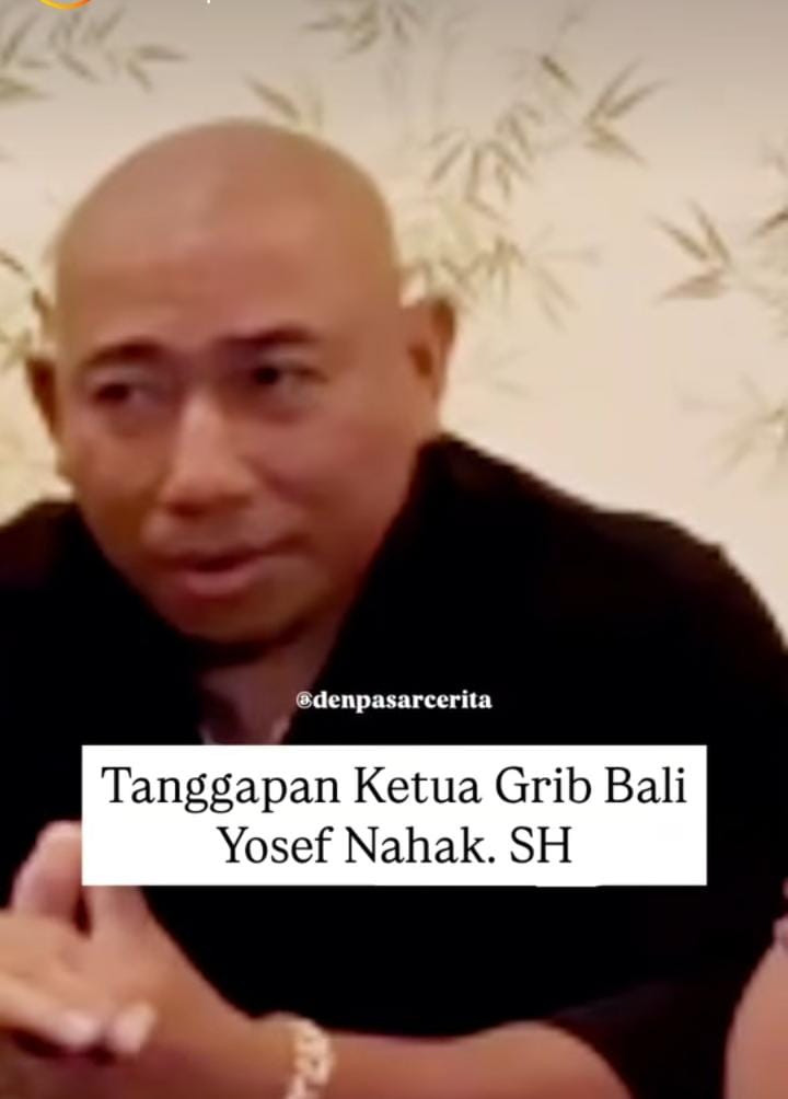 Ketua DPD GRIB JAYA Bali, Yosef Nahak, S.H