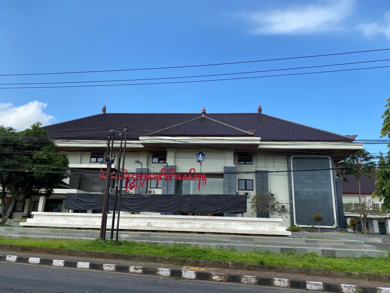 RS Giri Asih di Desa Blahkiuh, Kecamatan Abiansemal, Kabupaten Badung belum beroperasi. &nbsp;
