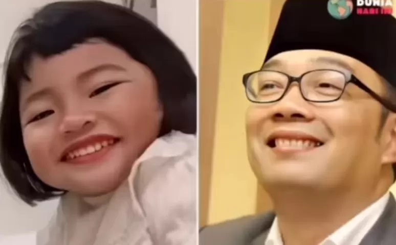 Ridwan Kamil dan anak Lisa Mariana (Instagram.com/@febrianie_lollytha)