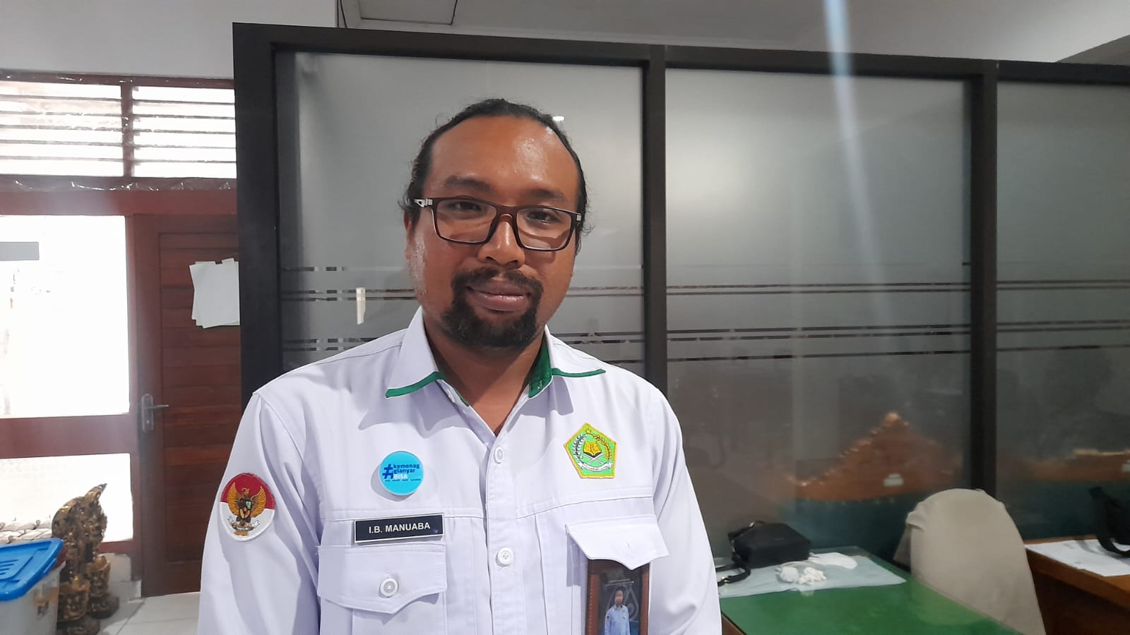 PENYULUH : Penyuluh Agama Hindu, Ida Bagus Putu Wiadnyana Manuaba.