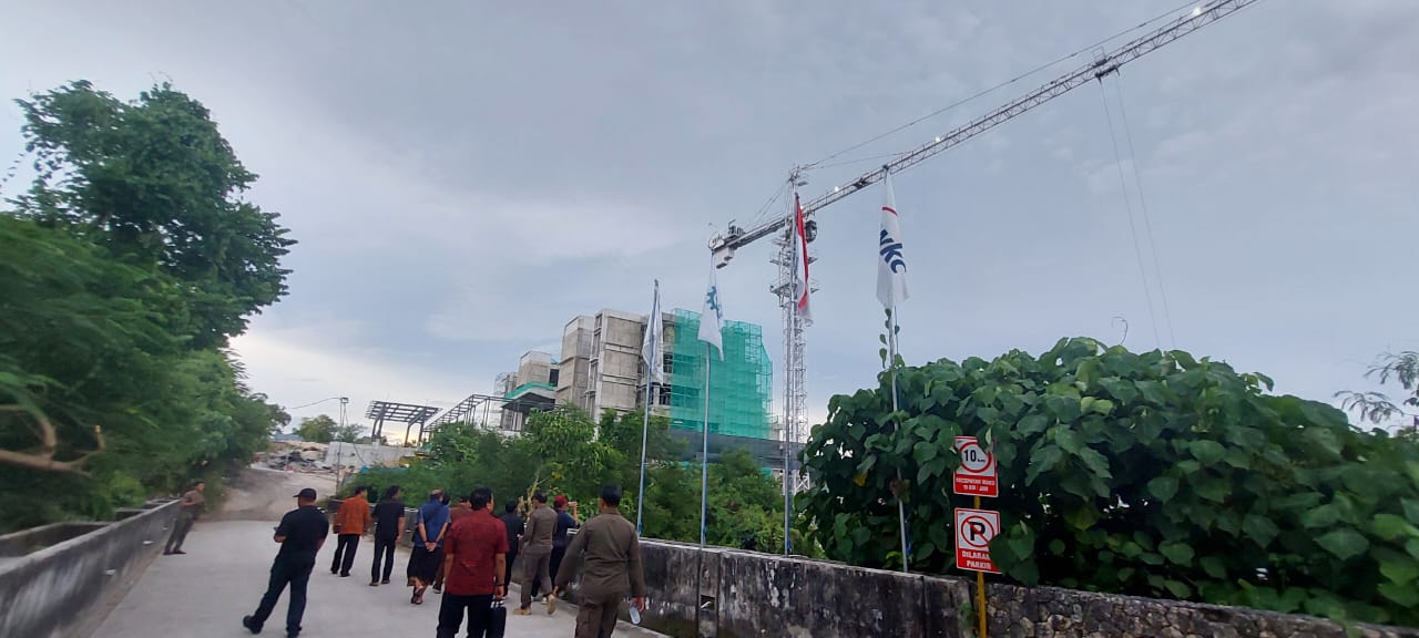 SIDAK: Dewan Bali turun langsung lakukan sidak ke pembangunan di Jimbaran