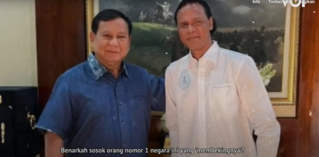 Hubungan kedekatan Prabowo dengan Hercules