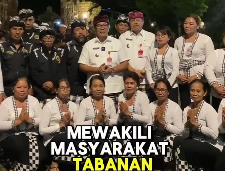 Bupati Tabanan Tegas Tolak Ormas Meresahkan