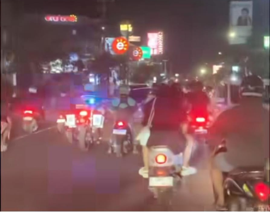 Pengemudi mabuk tabrak sejumlah kendaraan di jalan Teuku Umar Denpasar