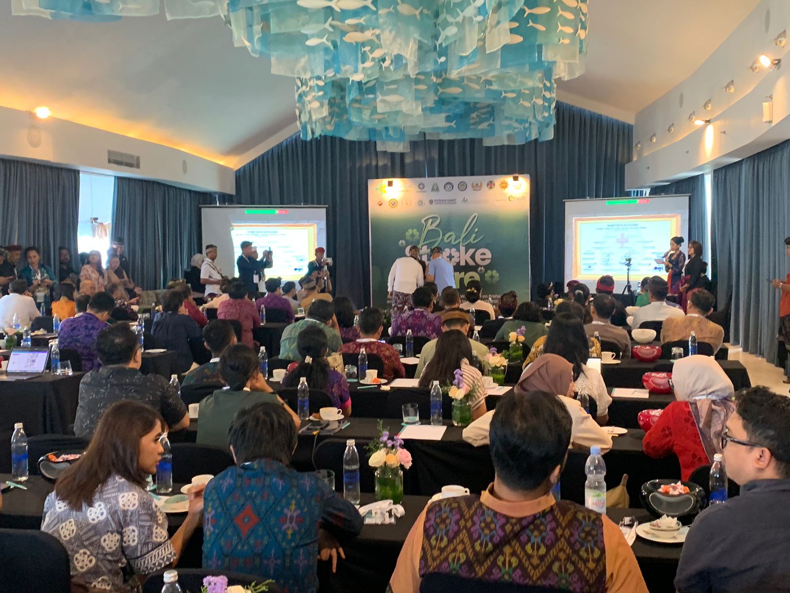 STROKE CARE: Pertemuan pembahasan Bali Stroke Care di Badung, Kamis (8/5)