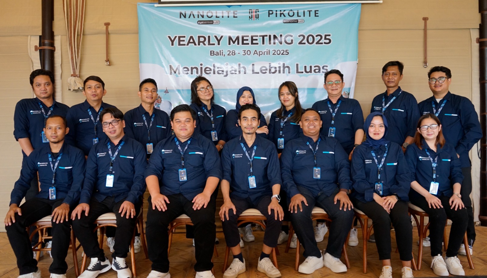 MEETING: Nanolite dan Pikolite sukses menggelar Yearly Meeting 2025 yang berlangsung selama tiga hari di Bali.