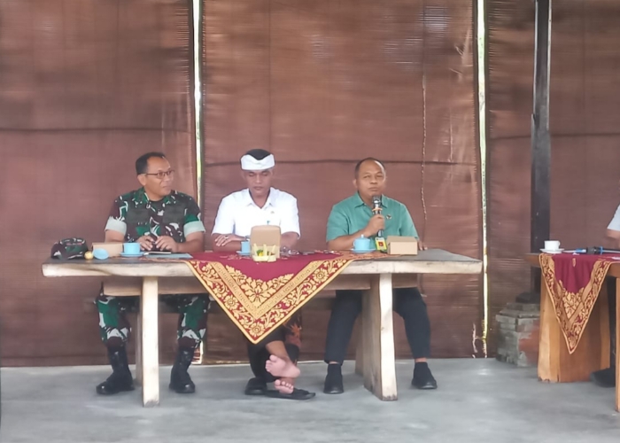 DIMATANGKAN: Rapat lintas OPD untuk mematangkan persiapan TMMD.