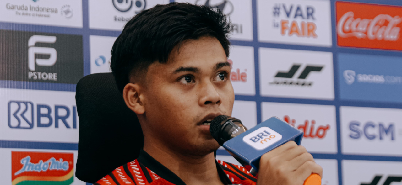 Penyerang sayap Bali United Rahmat Arjuna.