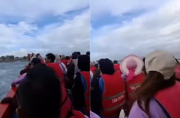 Kapal mengangkut wisatawan tenggelam di Bengkulu