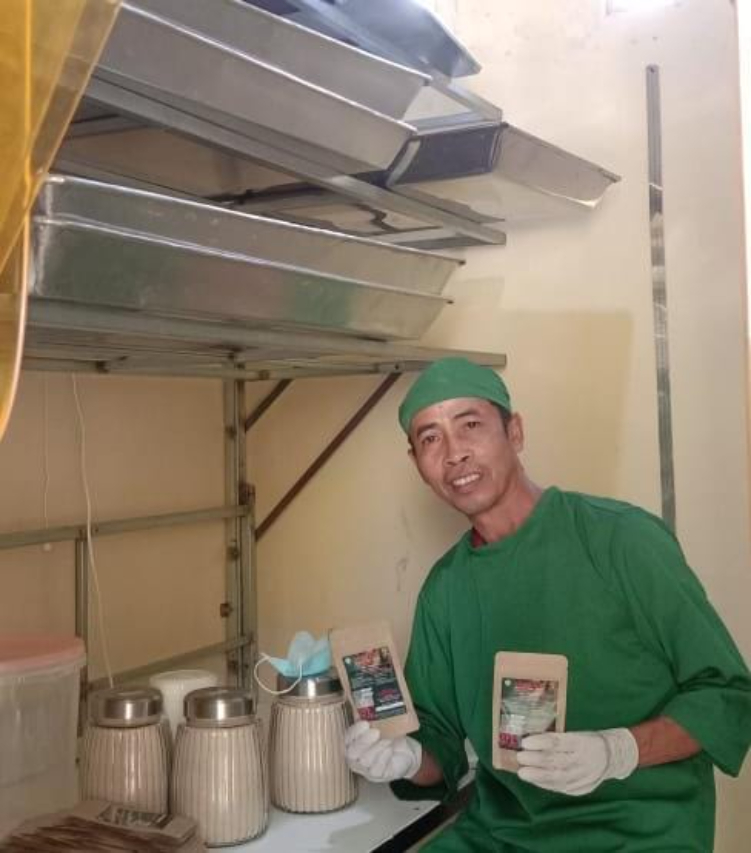 Komang Ksamawan penggerak UMKM Abian Jahe