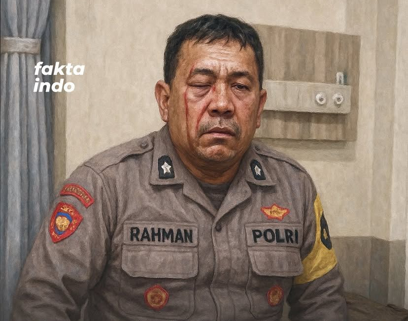 Polisi Alami Kebutaan pada Mata Kanan setelah Dilempar Batu saat Bubarkan Tawuran di Medan
