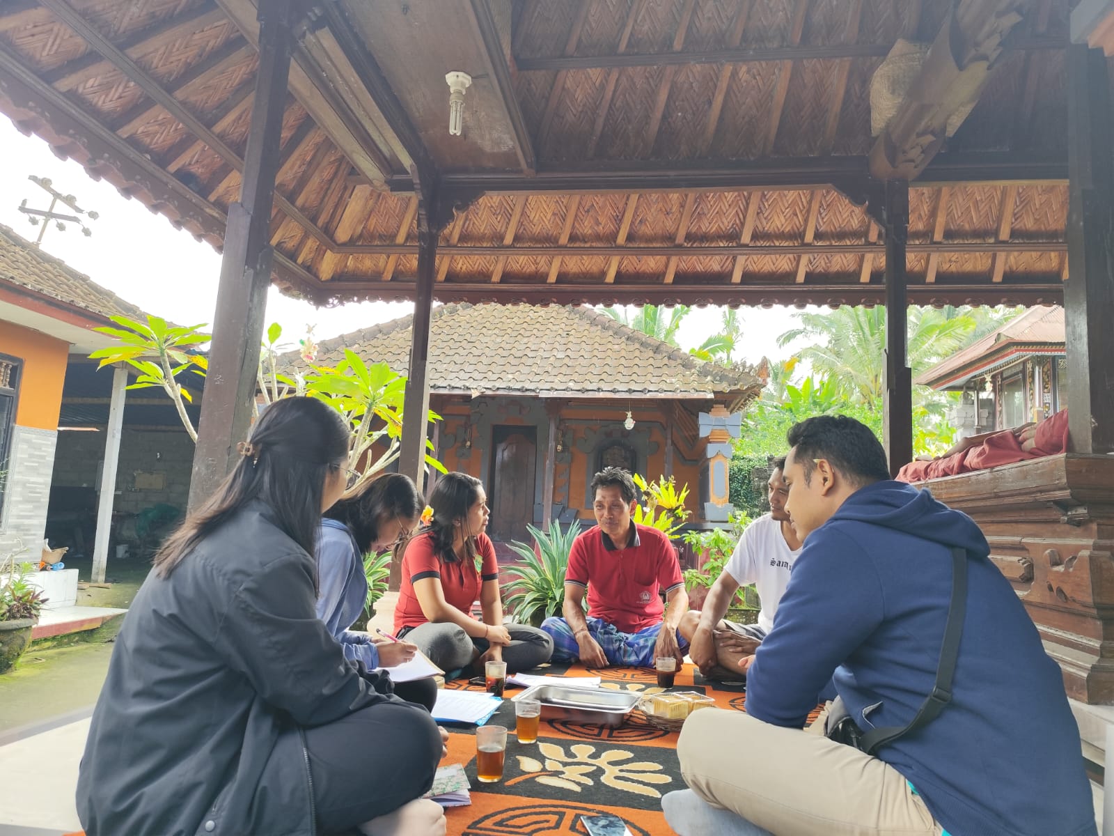 PURA : Proses verifikasi lapangan pendataan pura di Desa Adat Alas Pujung, Desa Taro, Kecamatan Tegallalang, Gianyar.