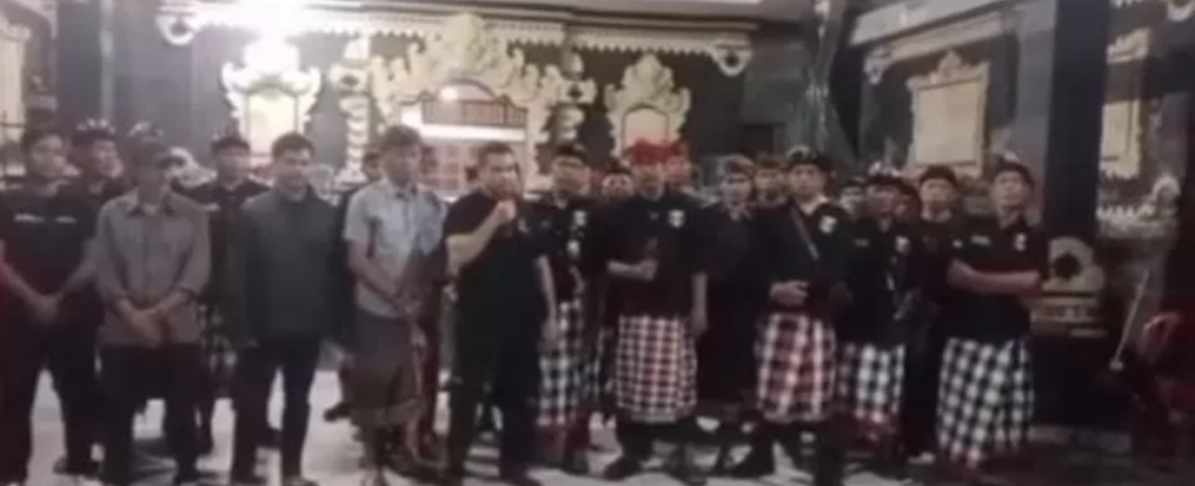 GRIB Jaya di Kabupaten Tabanan yang membubarkan diri pada akhir pekan lalu melalui siaran langsung di sosial media