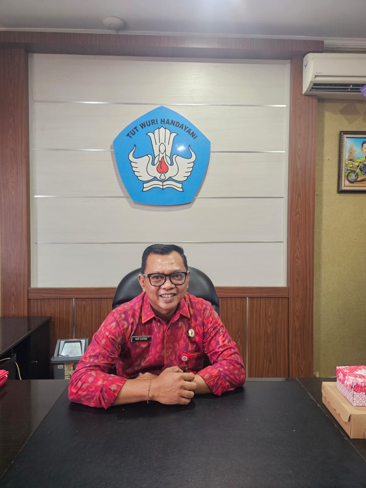 Kepala Dinas Pendidikan Tabanan I Gusti Putu Ngurah Darma Utama.