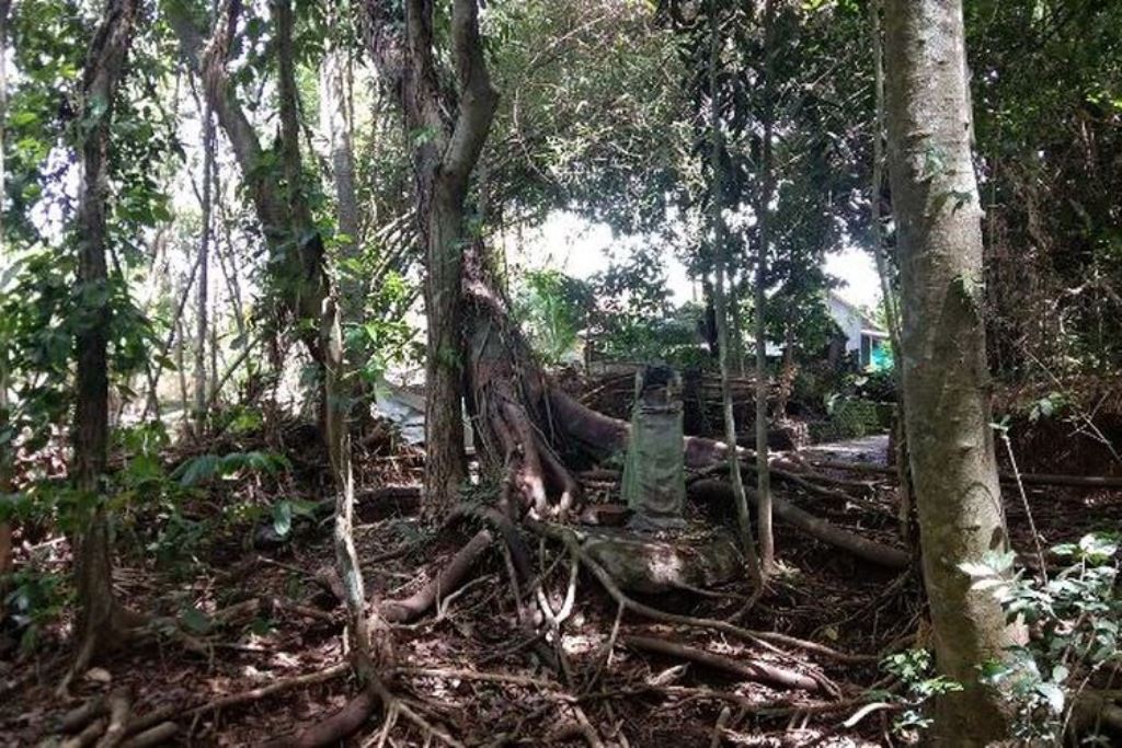 Pura Dalem Pucak Sari di Banjar Pilisan, Desa Kaba Kaba, Kediri, Kabupaten Tabanan, Bali.