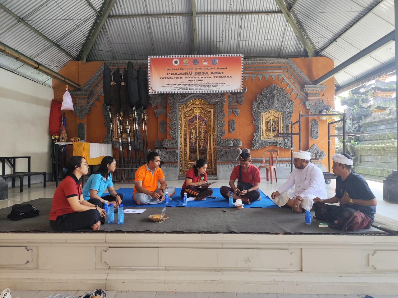 PURA : Proses pendataan pura yang ada di Desa Adat Tatag, Desa Taro, Tegallalang.