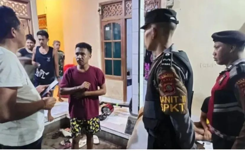 Anggota Piket Fungsi SPKT Polres Klungkung, yang dipimpin Iptu I Made Sutapa, segera mendatangi lokasi kejadian.