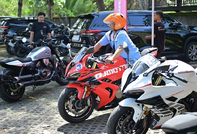 HADIR DI BALI: QJMOTOR Indonesia memperluas jangkauan pasarnya ke Pulau Bali
